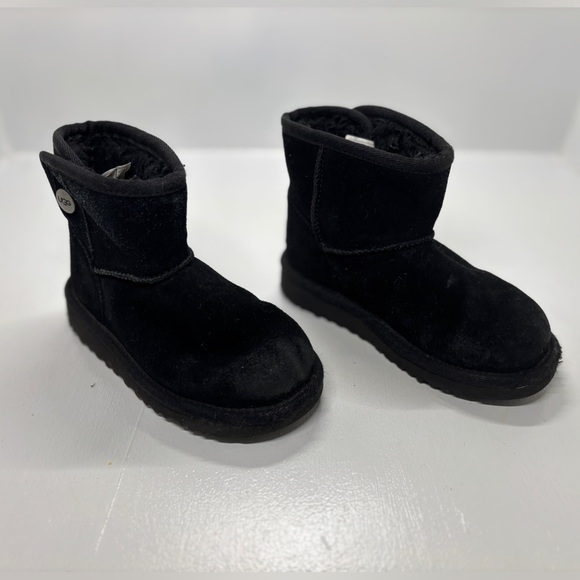 UGG Jona Mini Boot in black kids size US 10 EU 27.5 - Picture 2 of 10